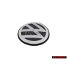 Original VW Front Bonnet Hood Emblem Chrome - 1C0853601 WM7