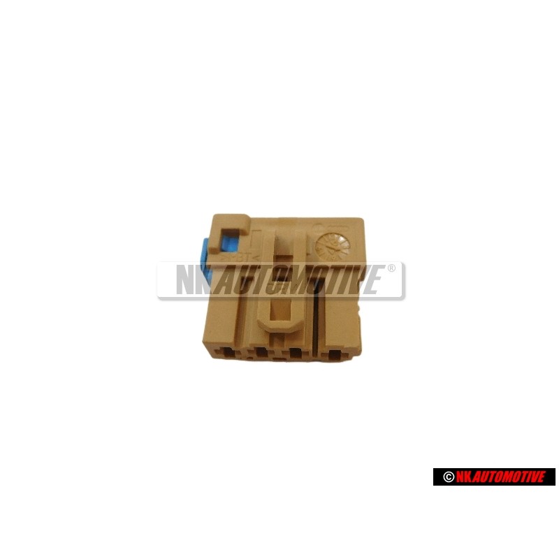 Original VW Flat Contact Housing With Contact Locking Mechanism - 3B0937714A