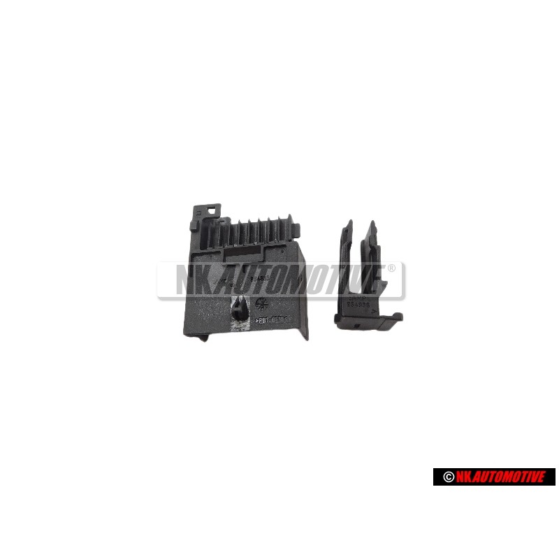Original VW Flat Contact Housing With Contact Locking Mechanism - 4B0972575