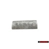 Original VW Data Plate For Tyre Pressure - 7L6010342D