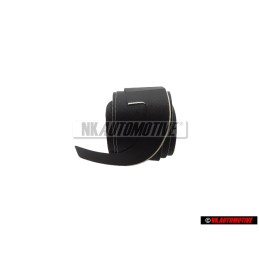 Original VW Trim Foil For Door Window Frame Satin Black - 7M0854355D 01C