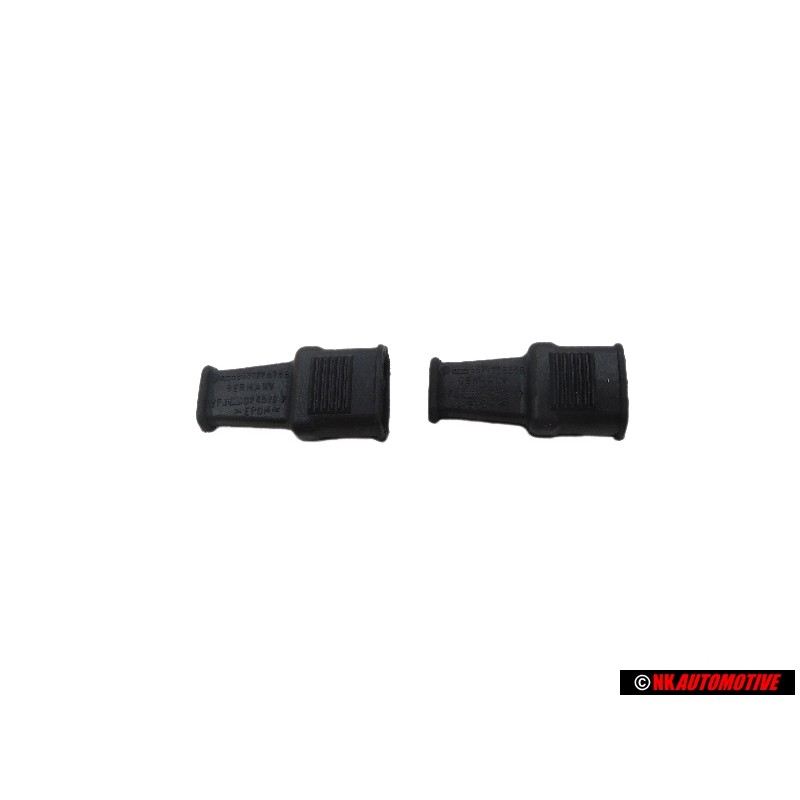 2x Original VW 3 Pin Radiator Fan Switch Protective Boot Grommet - 867972525B