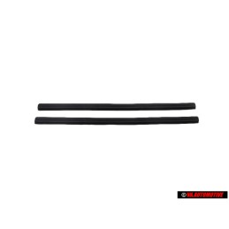 2x Original VW Rear Lower Window Guide Seal - 533837443