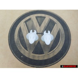 2x Original VW Bowden Cable Clip - 155885770