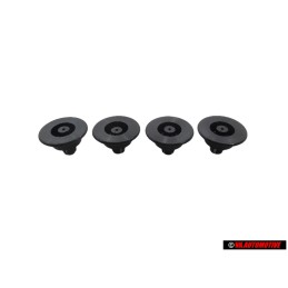 4x Original VW Bumper to Wing Retainer Clip Slider - 191807193 01C