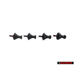 4x Original VW Ball Head - WHT000898A