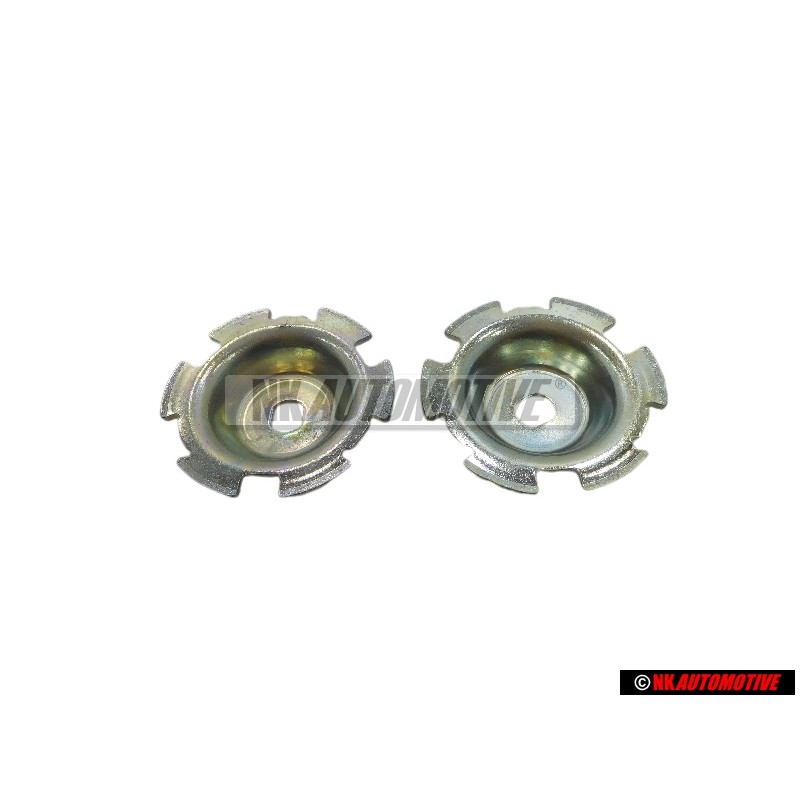 2x Original VW Rotary Knob Retaining Plate - 171881687