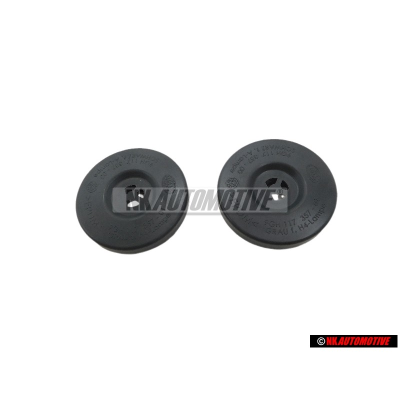 2x Original VW Headlight Bulb Rubber Cover Cap Protective Boot - 531941605A