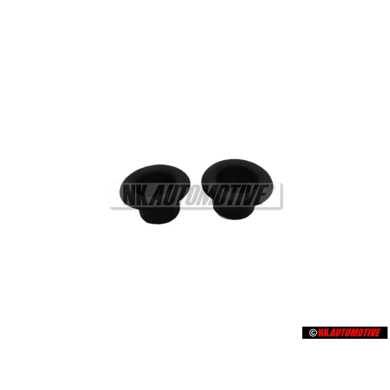 2x Original VW Door Lock Pull Knob Guide Insert Grommet - 171837355