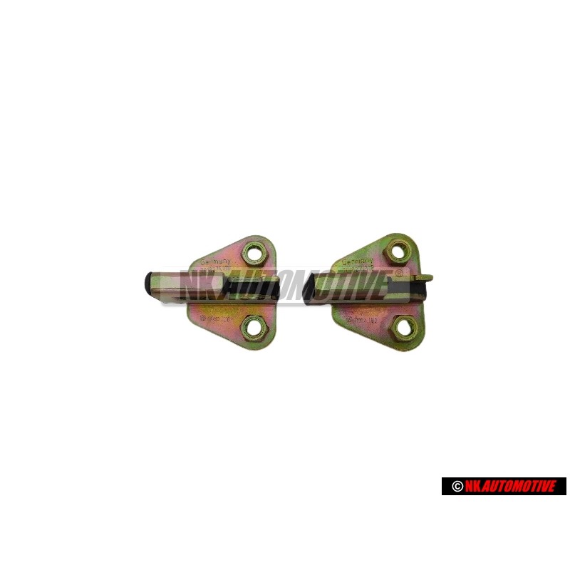 2x Original VW Rear Boot Lock Striker Upper - 701827537F