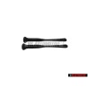 2x Original VW Pull Rod Satin Black - 1H0885683 B41