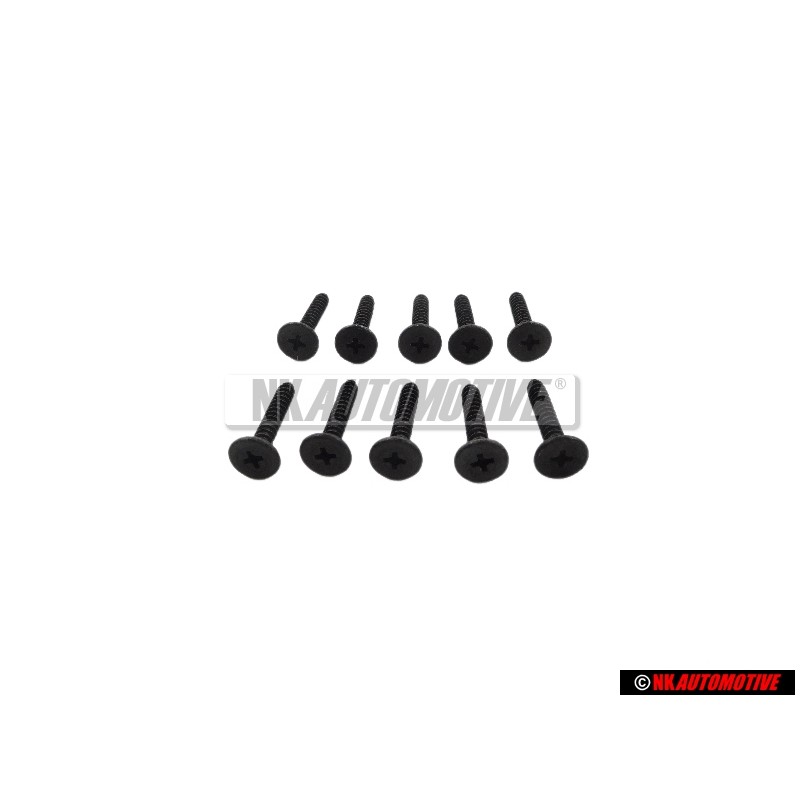 10x Original VW Panel Screw ST4.2x25 - N 90157502