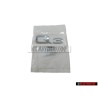 Original Audi Q3 Rear Boot Badge Emblem Chrome - 8U0853741 2ZZ