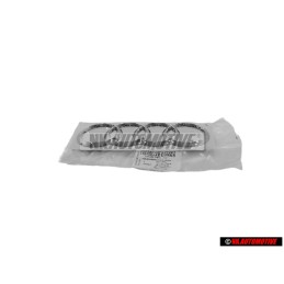 Original Audi Rings Rear Boot Badge Emblem Chrome - 8T0853742C 2ZZ