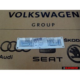Original Audi 60 TDI Rear Boot Badge Emblem Chrome - 4H0853744H 2ZZ