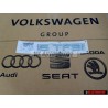 Original Audi 65 TFSI Rear Boot Badge Emblem Chrome - 4H0853744J 2ZZ