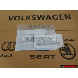 Original Audi E-TRON Rear Boot Badge Emblem Chrome - 4KE853741 3Q7