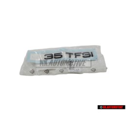 Original Audi 35 TFSI Rear Boot Badge Emblem Black - 83A853744 T94