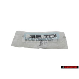 Original Audi 35 TDI Rear Boot Badge Emblem Black - 83A853744B T94