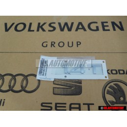 Original Audi 1.4T Rear Boot Badge Emblem Chrome - 8U0853743 2ZZ