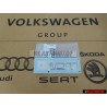 Original Audi 1.0T Rear Boot Badge Emblem Chrome - 8V0853743B 2ZZ