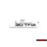Original Audi 30 TFSI Rear Boot Badge Emblem Black - 8V0853744K T94