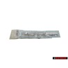 Original Audi 40 G-TRON Rear Boot Badge Emblem Chrome - 8W0853744A 2ZZ