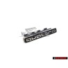 Original Audi QUATTRO Front Grill Badge Emblem Black Chrome - 8W6853736 2ZZ