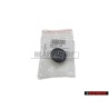Original Audi R8 6-SPEED Gearknob Badge Emblem Black Chrome - 420711144