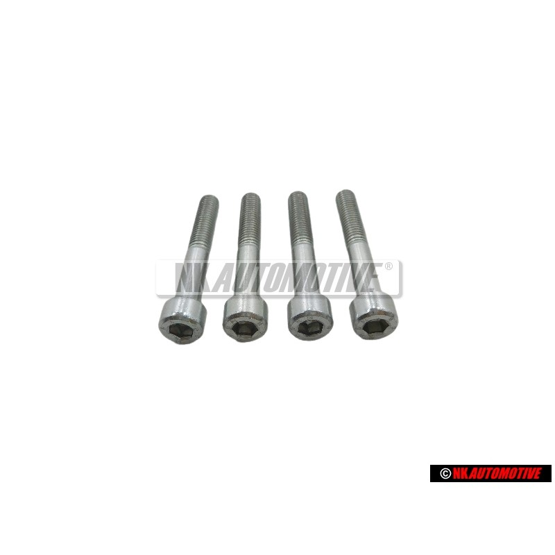 4x Original VW Hexagon Socket Head Caliper Guide Bolt M8x55 - N 0447553