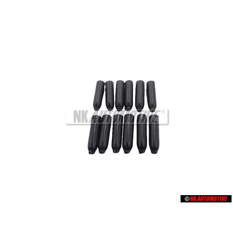 12x Original VW Headlining Headliner Tension Wire End Cap - 311867649 01C