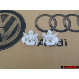 2x Original VW Brake Line Pipe Retainer Clip Holder - 281611767