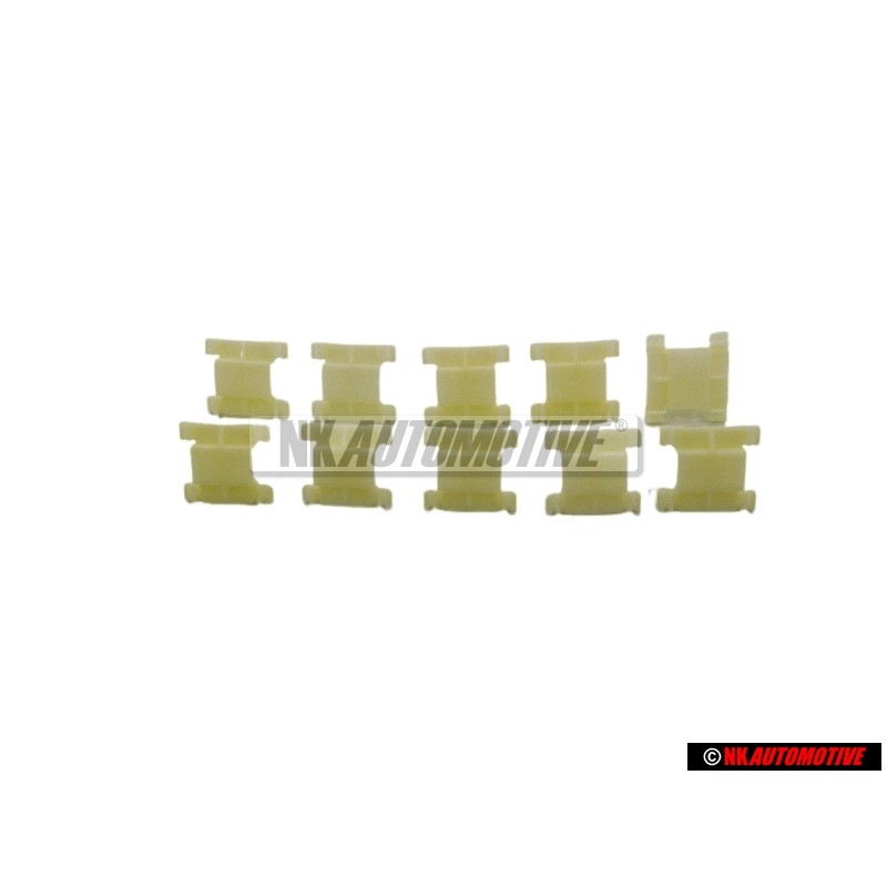 10x Original VW Clip - 1H0853585B