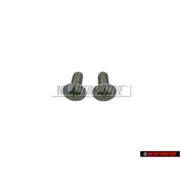 2x Original VW Countersunk Bolt M6x15 - N 0142265