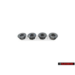 4x Original VW Hexagon Collar Nut M5 - 171857026A