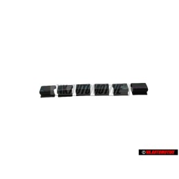 6x Original VW Clip Bracket For Heater Box, Interior Blower - 321819059
