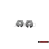 2x Original VW Front Wing Screw Fitting Speed Nut 6.3 - N 0120622