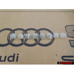 8x Original VW Screw Expanding Lock Nut Retainer - 155809966