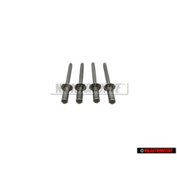 4x Original VW Pop Rivet 4.8x11 - N 90478601