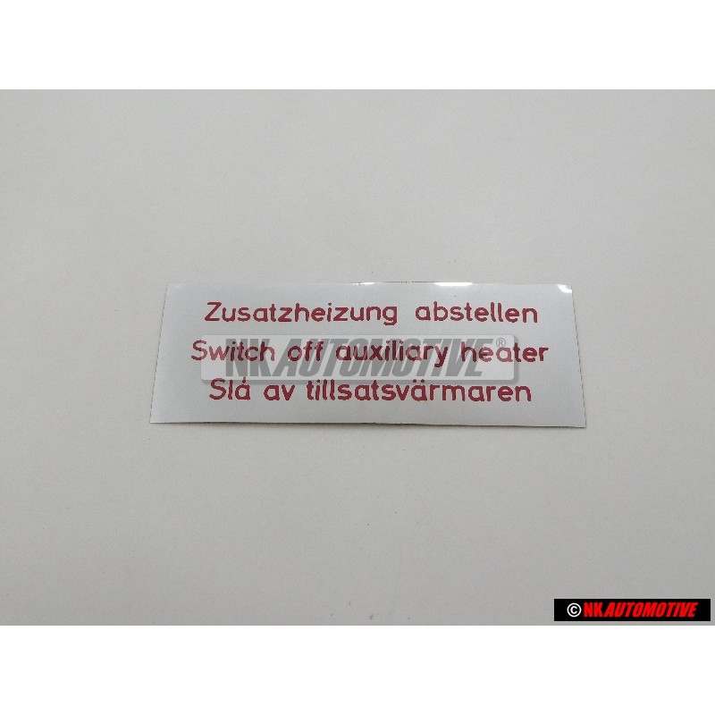 Original VW Notice - 111261995