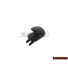 Original VW Coat Hook Titan Black - 1K0857635 82V
