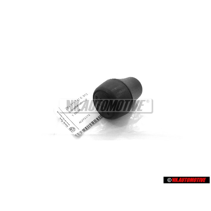 Original VW Gearstick Knob Satin Black - 251711141E 01C