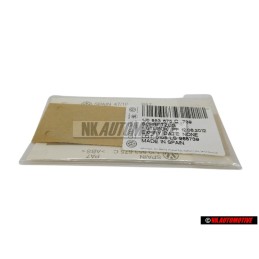 Original VW VR6 Rear Trunk Boot Badge Emblem Chrome - 1J0853675C 739