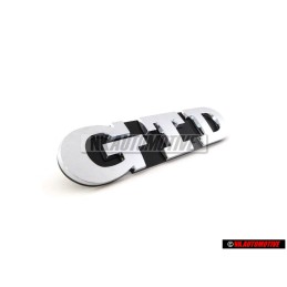 Original VW GTD Front Grill Badge Emblem Chrome - 5K0853679 739