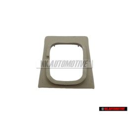 Original VW Trim For Gear Selector Flint Grey - 1H0863216 Y01