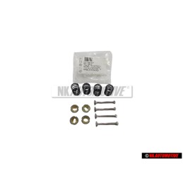 Original VW 1 Set Fastening Parts For Brake Shoes - 6Q0698545