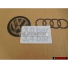 Original VW Data Plate For Tyre Pressure - 701010045S