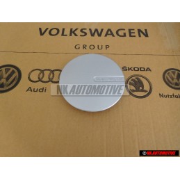 Original VW Hub Cap Chrome Colored Metalic - 357601149A V7L