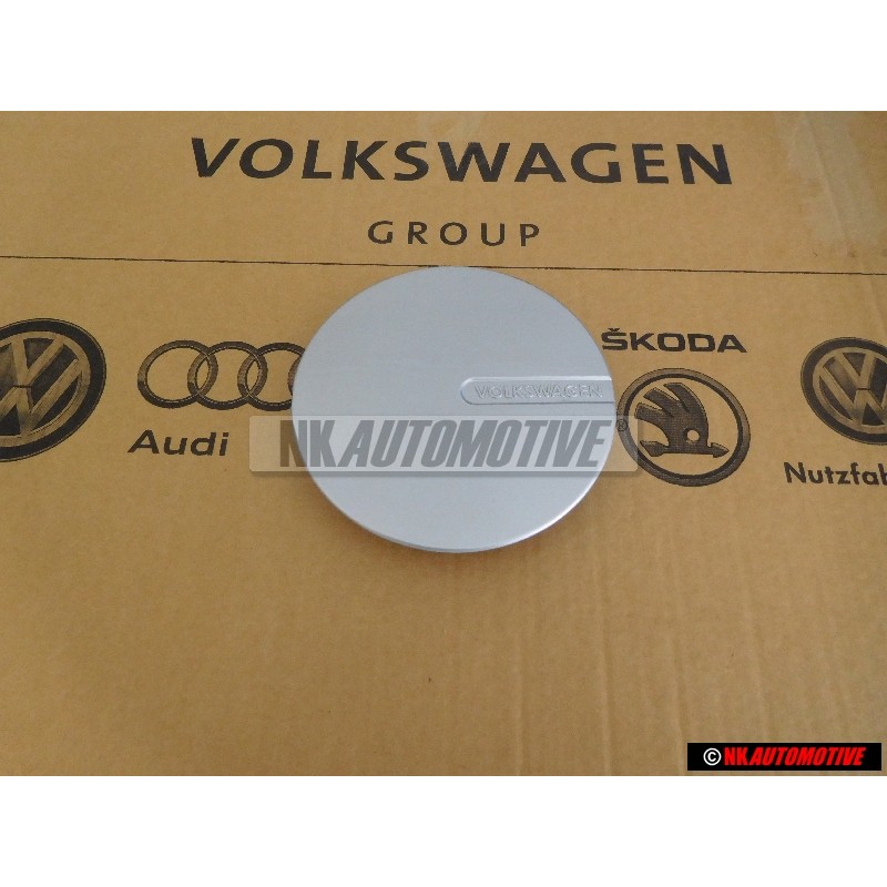 Original VW Hub Cap Chrome Colored Metalic - 357601149A V7L