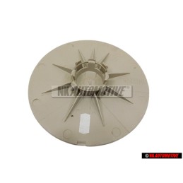 Original VW Hub Cap Chrome Colored Metalic - 357601149A V7L